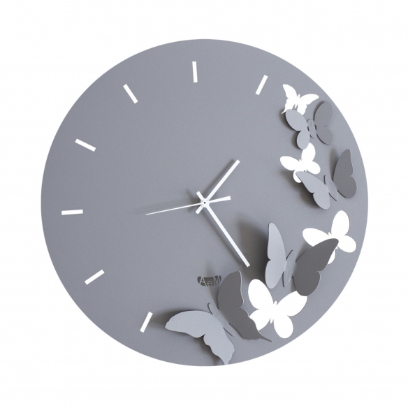 Arti e Mestieri Butterfly Spring wall clock
