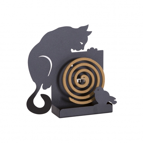 Arti e Mestieri Gatto Desk Mosquito Repellent Holder