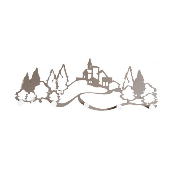 Arti e Mestieri appendiabiti da parete Paesaggio