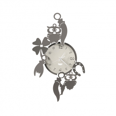 Arti e Mestieri wall clock Good Luck