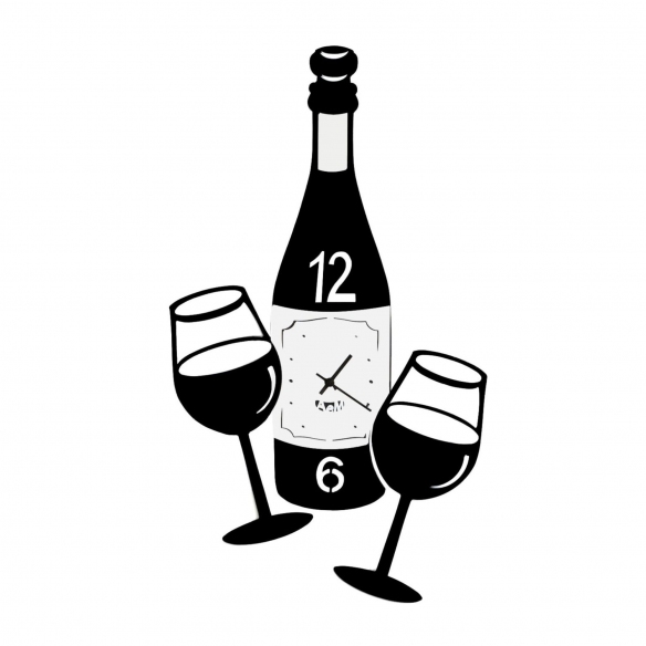 Arti e Mestieri orologio da parete Cin Cin