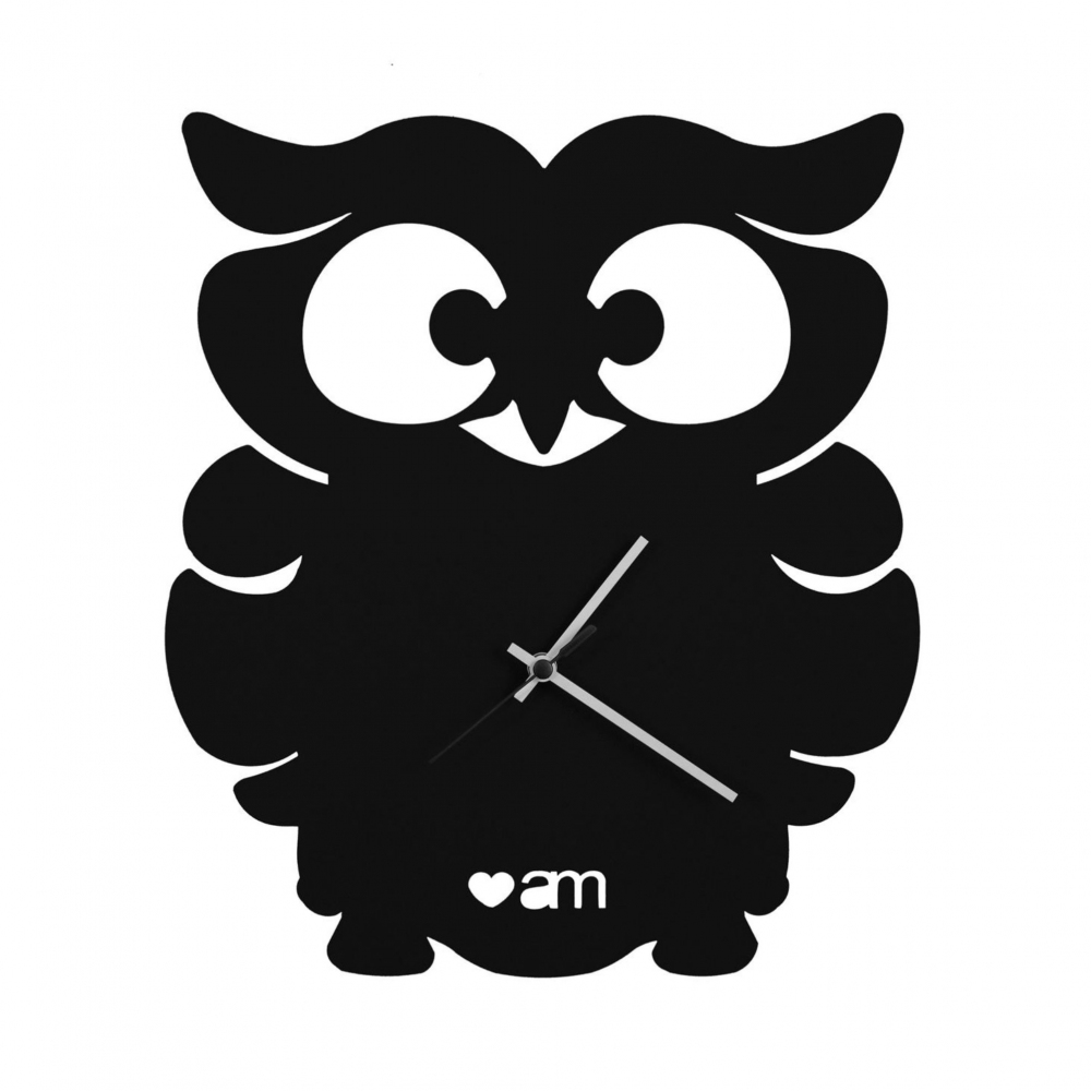 Arti e Mestieri "Owl" wall clock