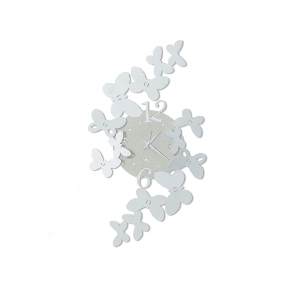 Arti e Mestieri Papillon wall clock