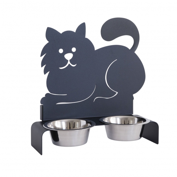 Arti e Mestieri Gatto bowls holder