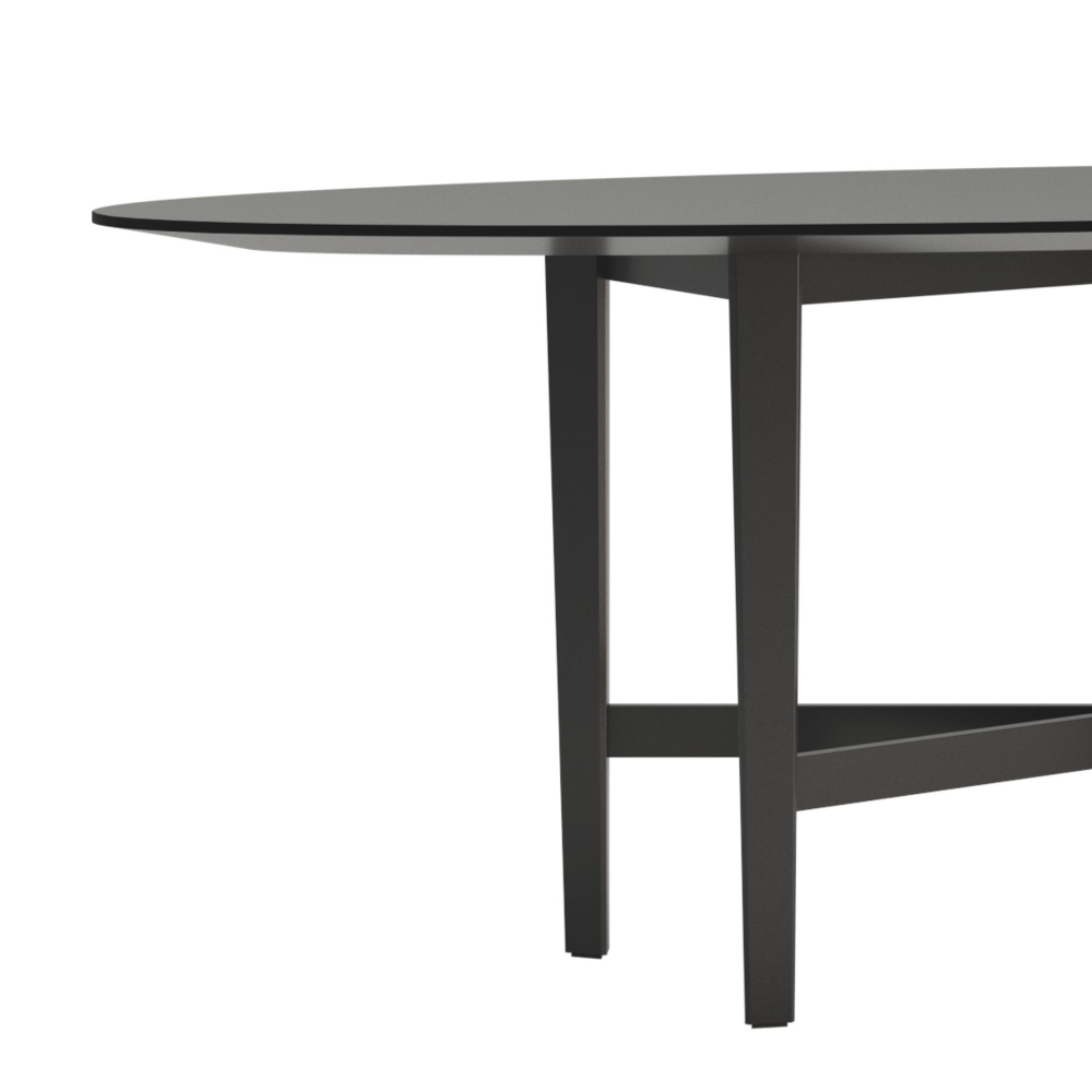 BBB Italia Tavolo ovale Luigi Filippo cm. 240x95