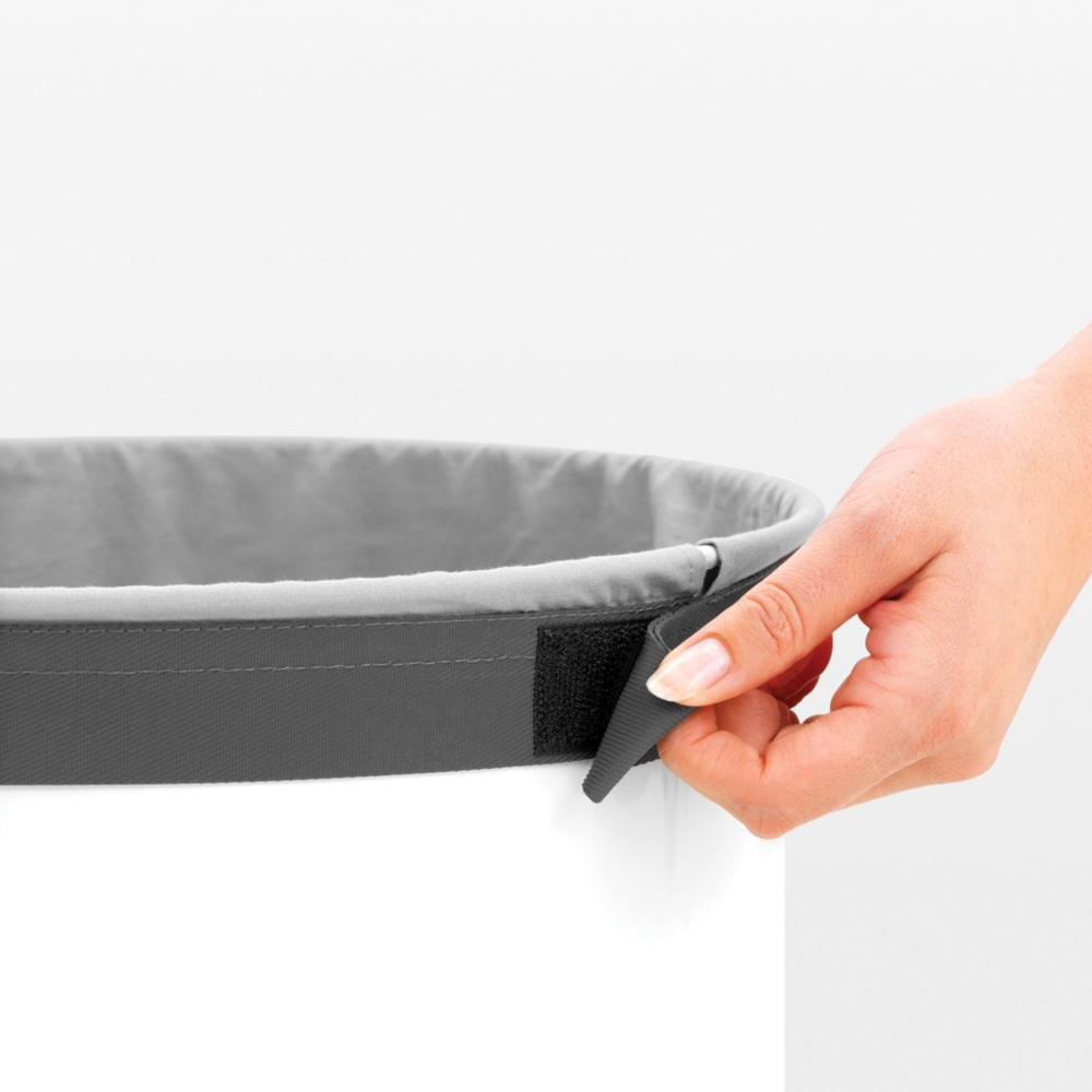 Brabantia Cesto portabiancheria con coperchio in sughero 60 litri