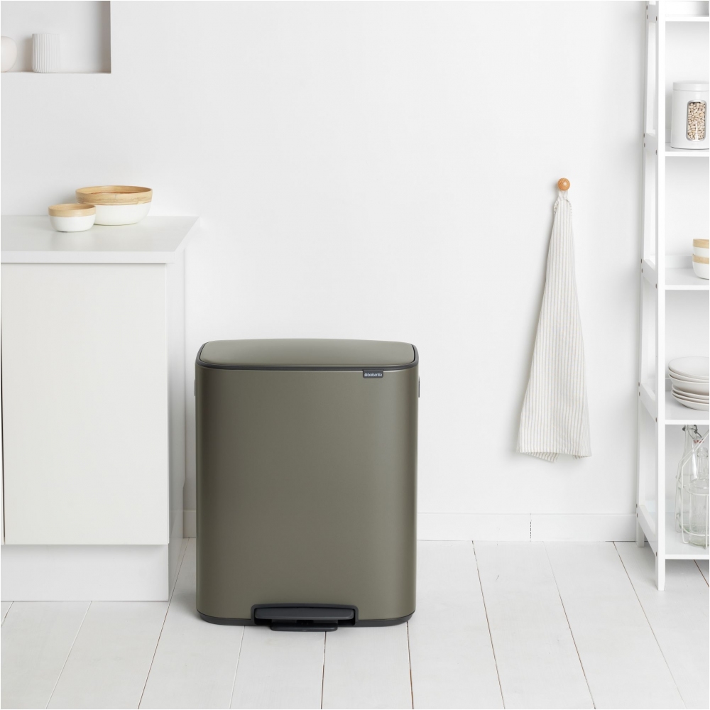 Brabantia Bo pedal bin 2 x 30 L