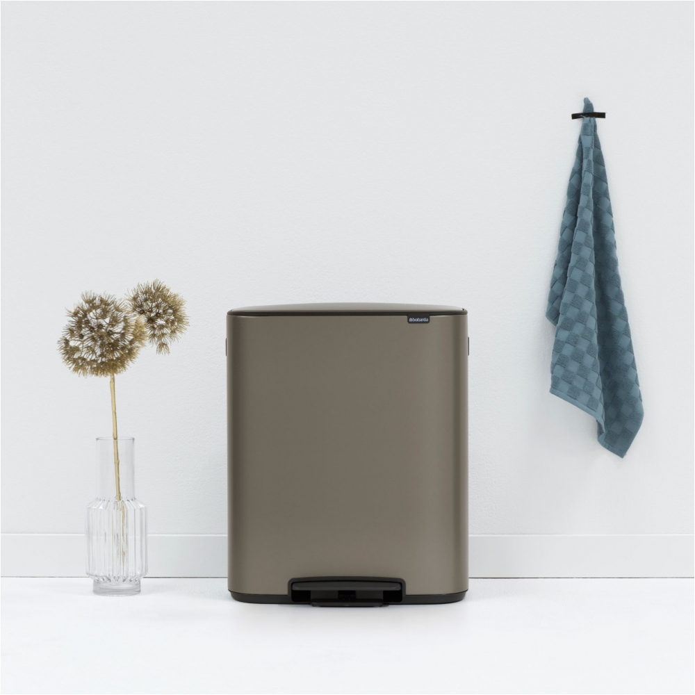 Brabantia Bo pedal bin 2 x 30 L