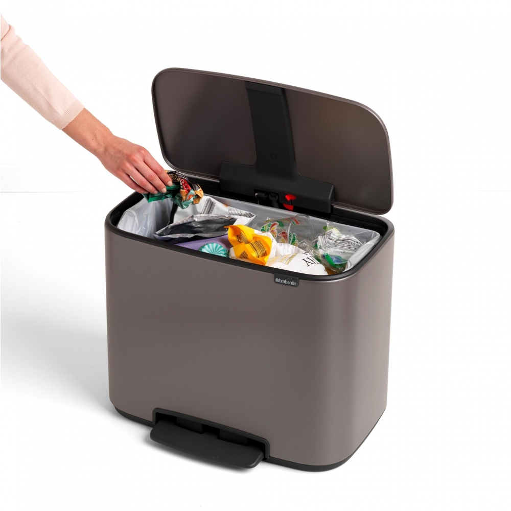 Brabantia Pattumiera a pedale Bo 36 Litri