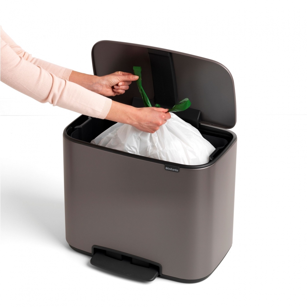 Brabantia Pattumiera a pedale Bo 36 Litri
