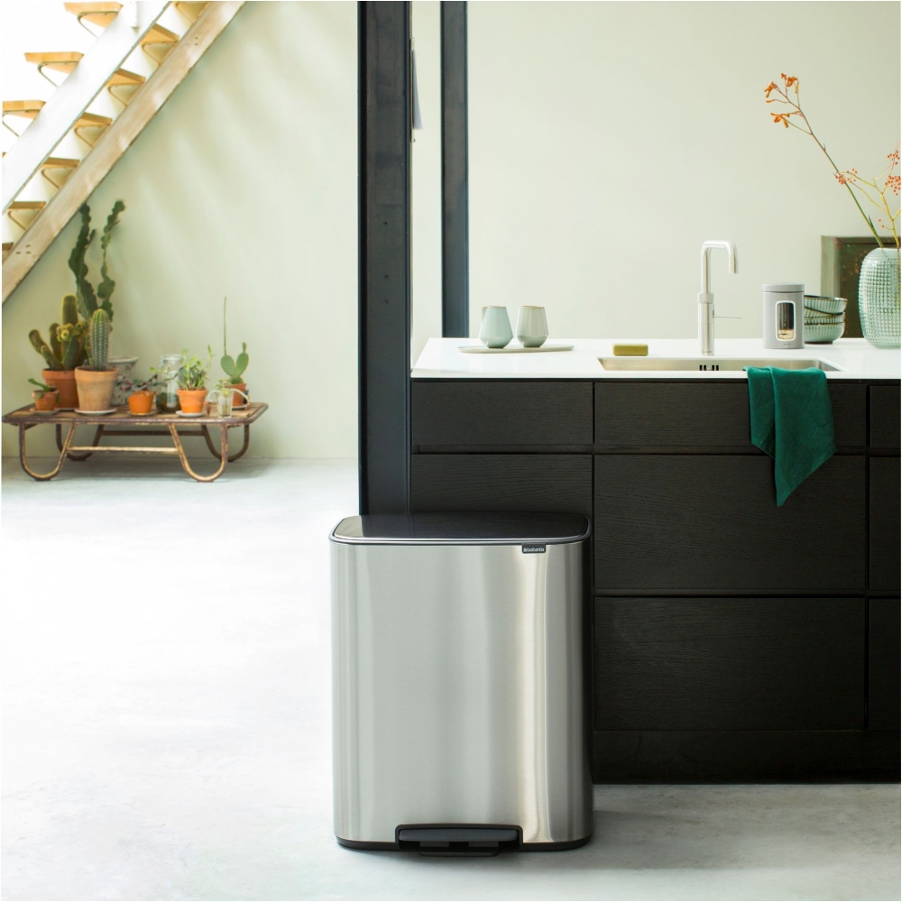 Brabantia Pattumiera a pedale Bo 60 Litri