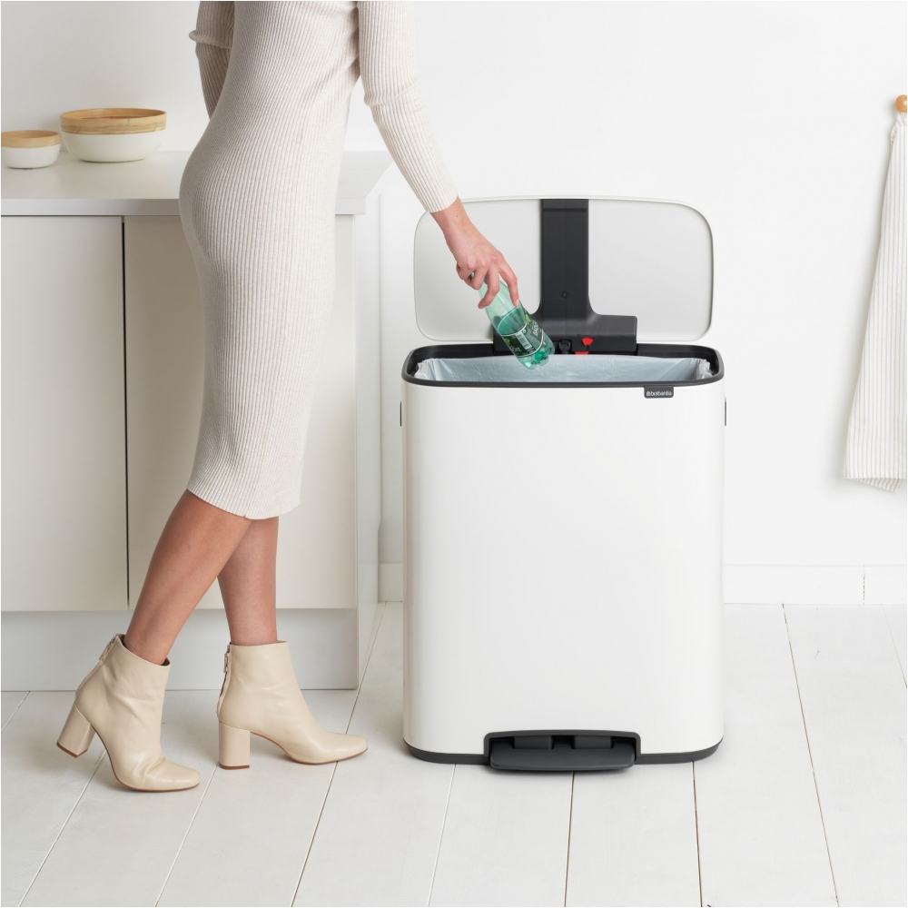 Brabantia Pattumiera a pedale Bo 60 Litri