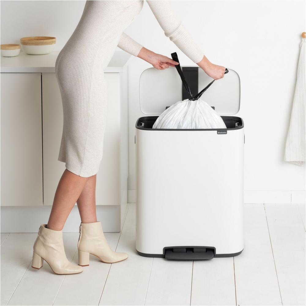 Brabantia Pattumiera a pedale Bo 60 Litri