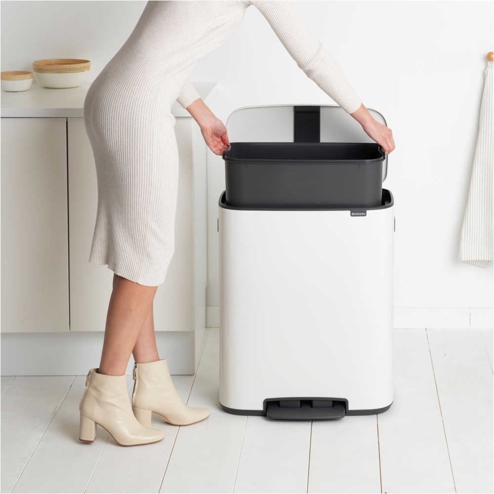 Brabantia Pattumiera a pedale Bo 60 Litri