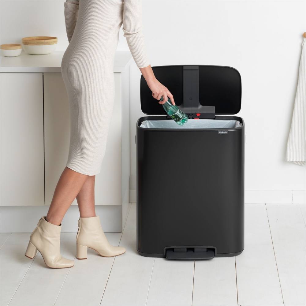 Brabantia Pattumiera a pedale Bo 60 Litri