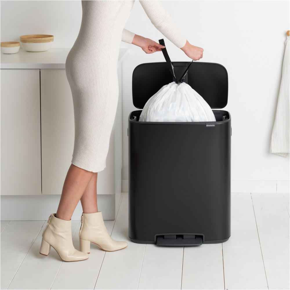 Brabantia Pattumiera a pedale Bo 60 Litri