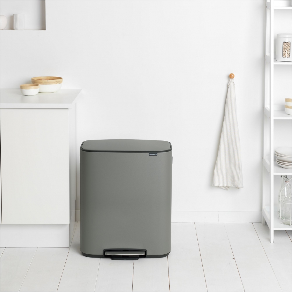 Brabantia Pattumiera a pedale Bo 60 Litri