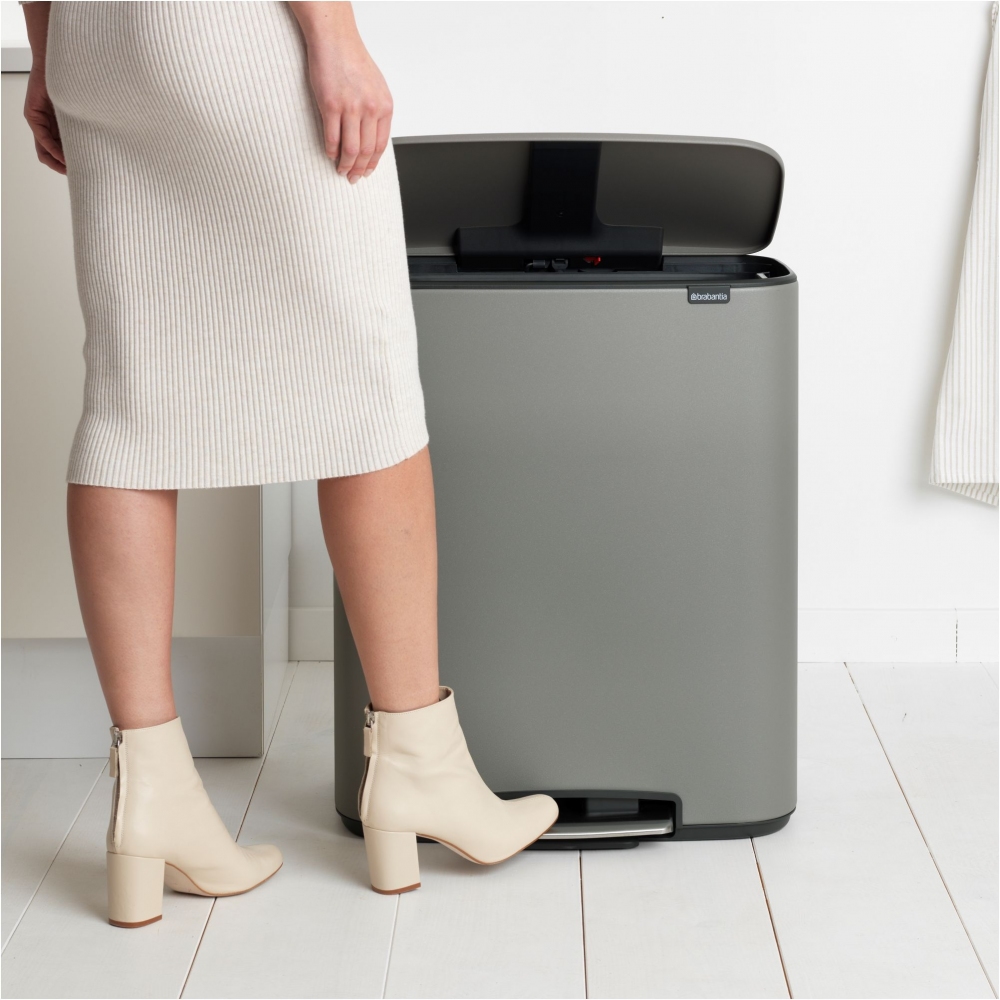 Brabantia Pattumiera a pedale Bo 60 Litri