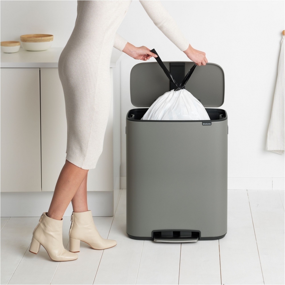 Brabantia Pattumiera a pedale Bo 60 Litri