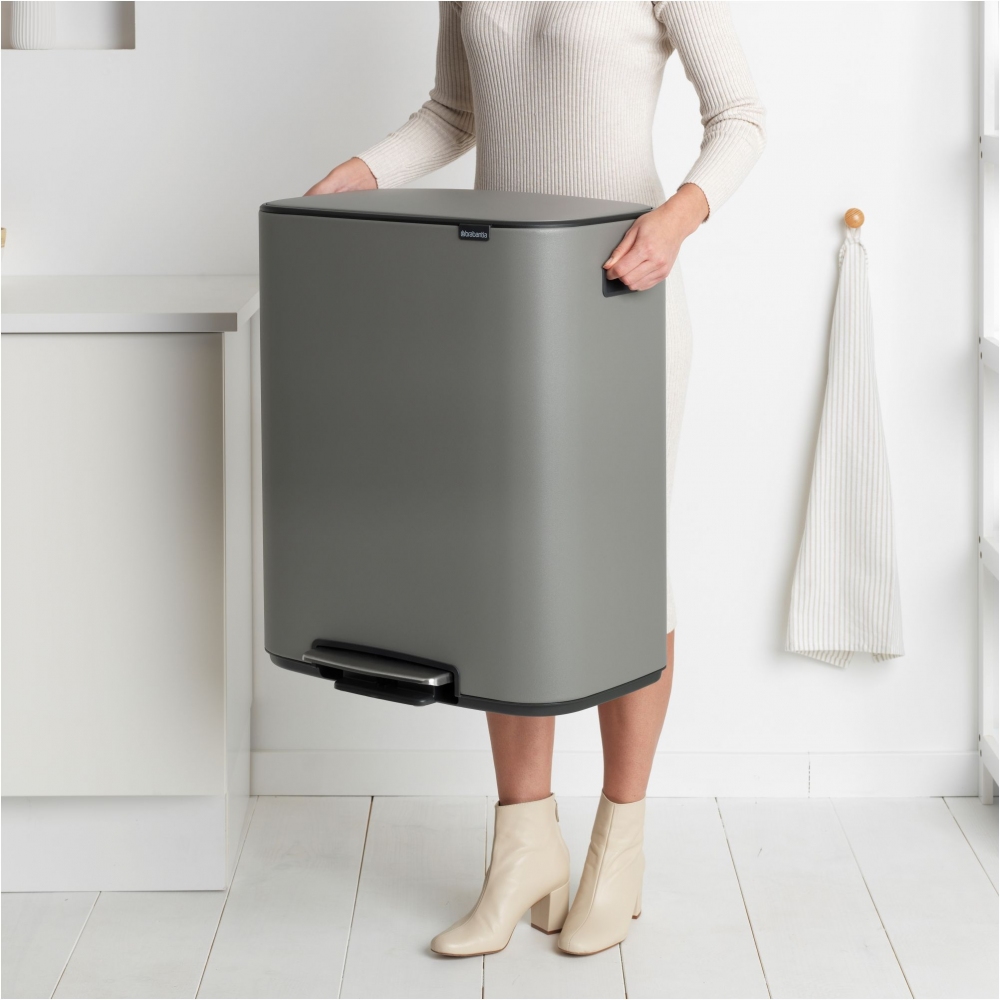 Brabantia Pattumiera a pedale Bo 60 Litri