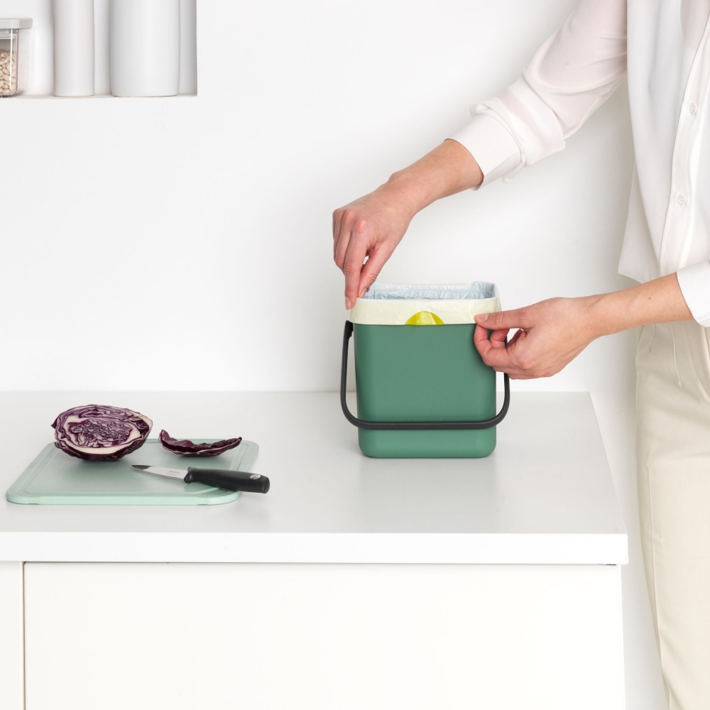 Brabantia Pattumiera appendibile Sort & Go 3 Litri