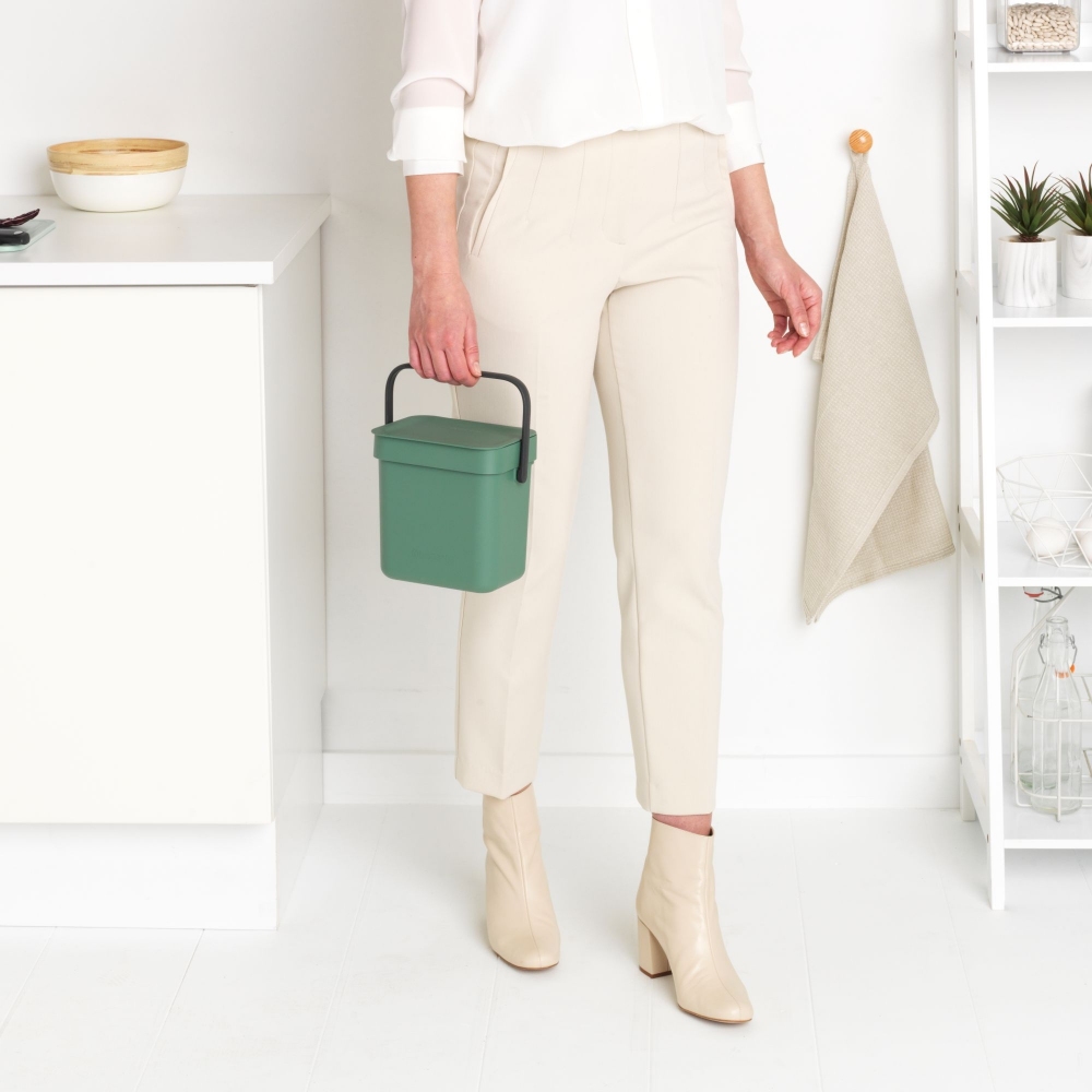 Brabantia Pattumiera appendibile Sort & Go 3 Litri