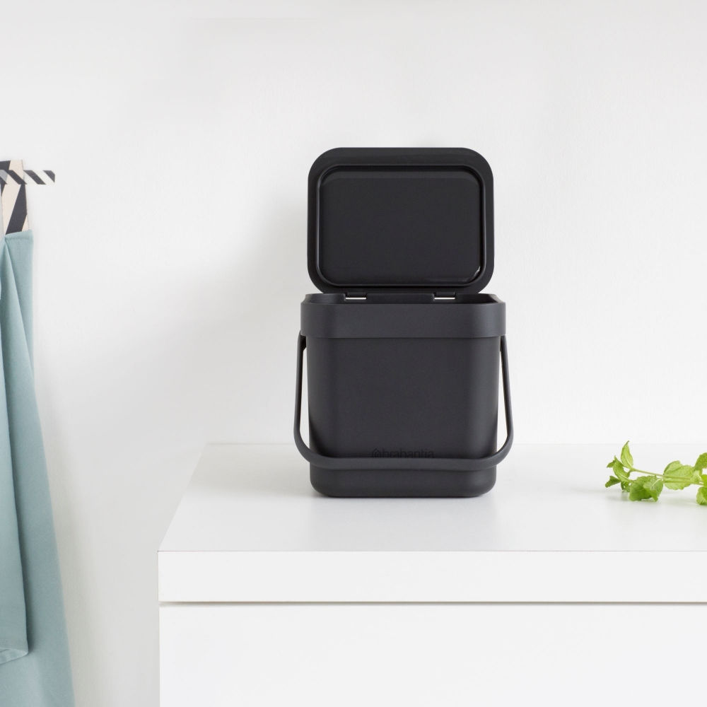 Brabantia Pattumiera appendibile Sort & Go 3 Litri