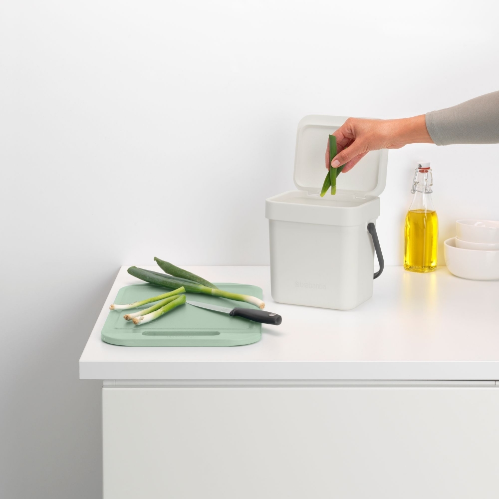 Brabantia Pattumiera appendibile Sort & Go 3 Litri