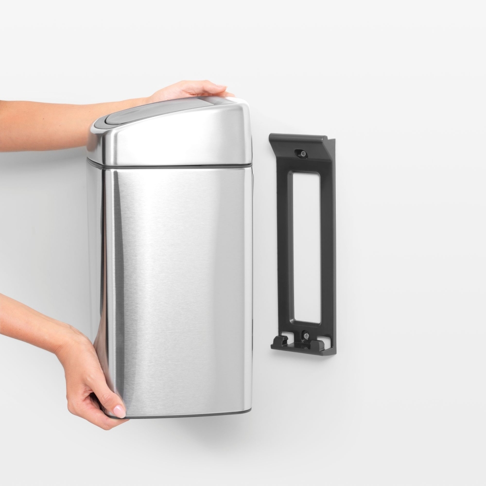 Brabantia Pattumiera appendibile Touch Bin 10 Litri