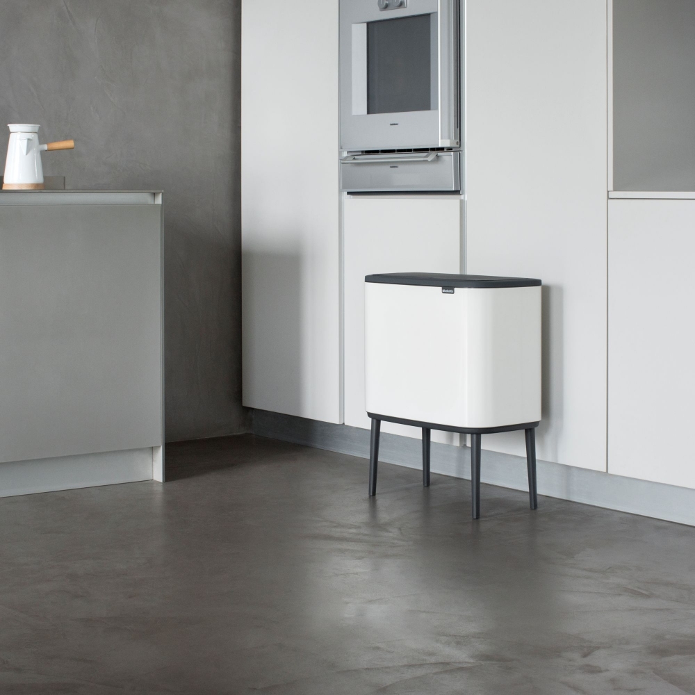 Brabantia Pattumiera Bo Touch Bin 11 + 23 Litri
