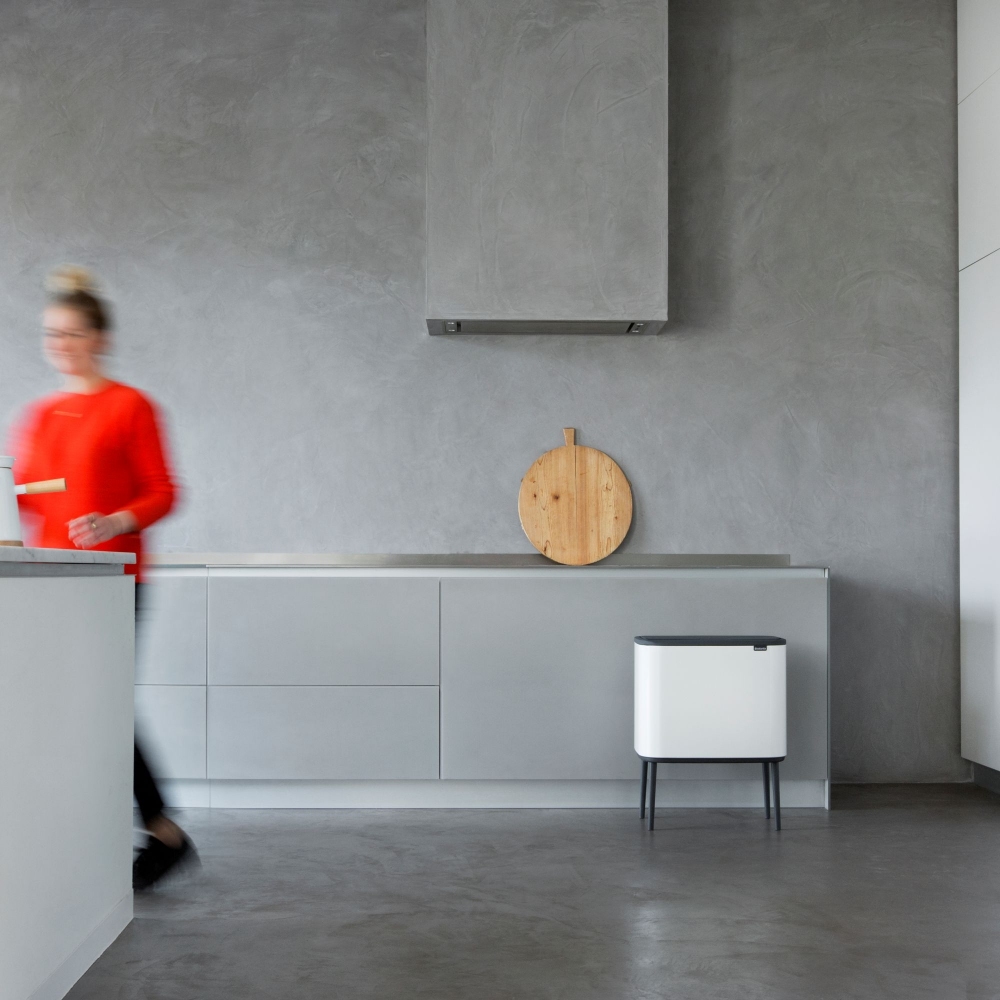 Brabantia Pattumiera Bo Touch Bin 11 + 23 Litri