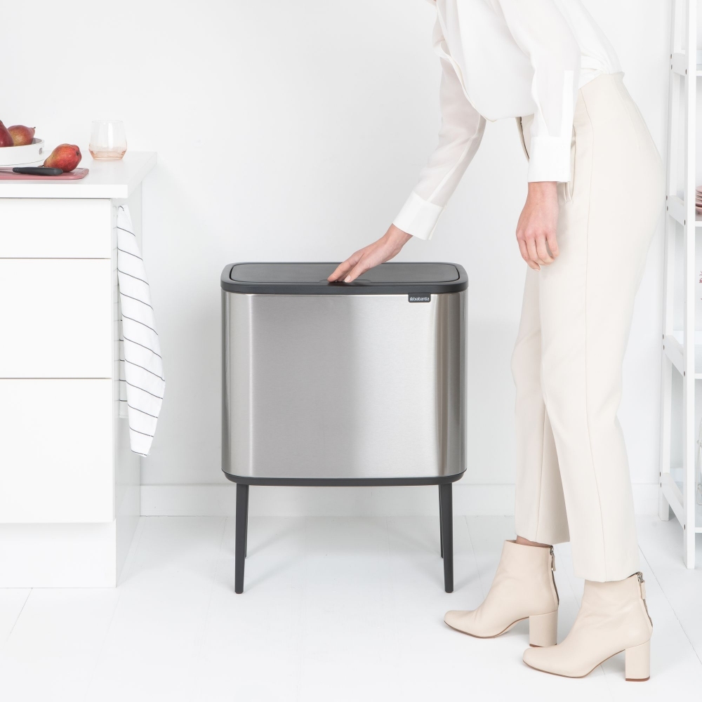 Brabantia Bo Touch Bin bin 11 + 23 litres