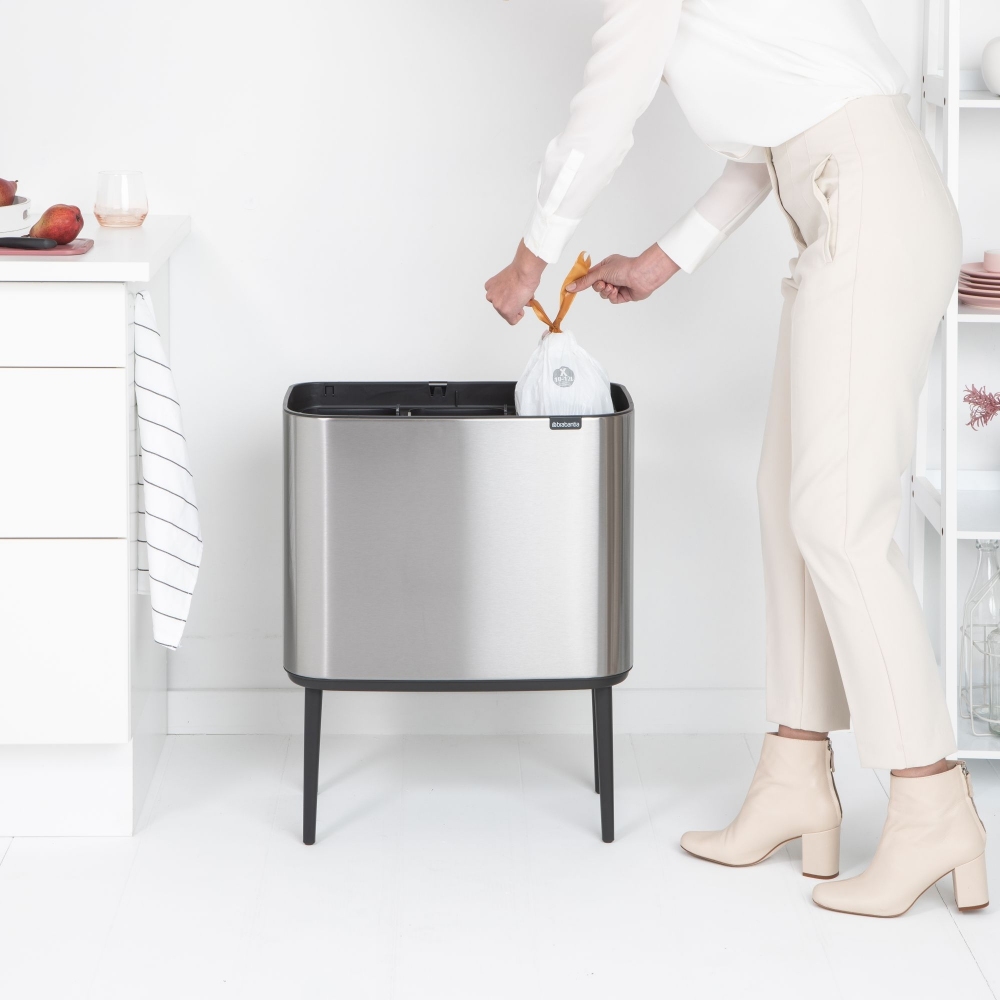 Brabantia Bo Touch Bin bin 11 + 23 litres