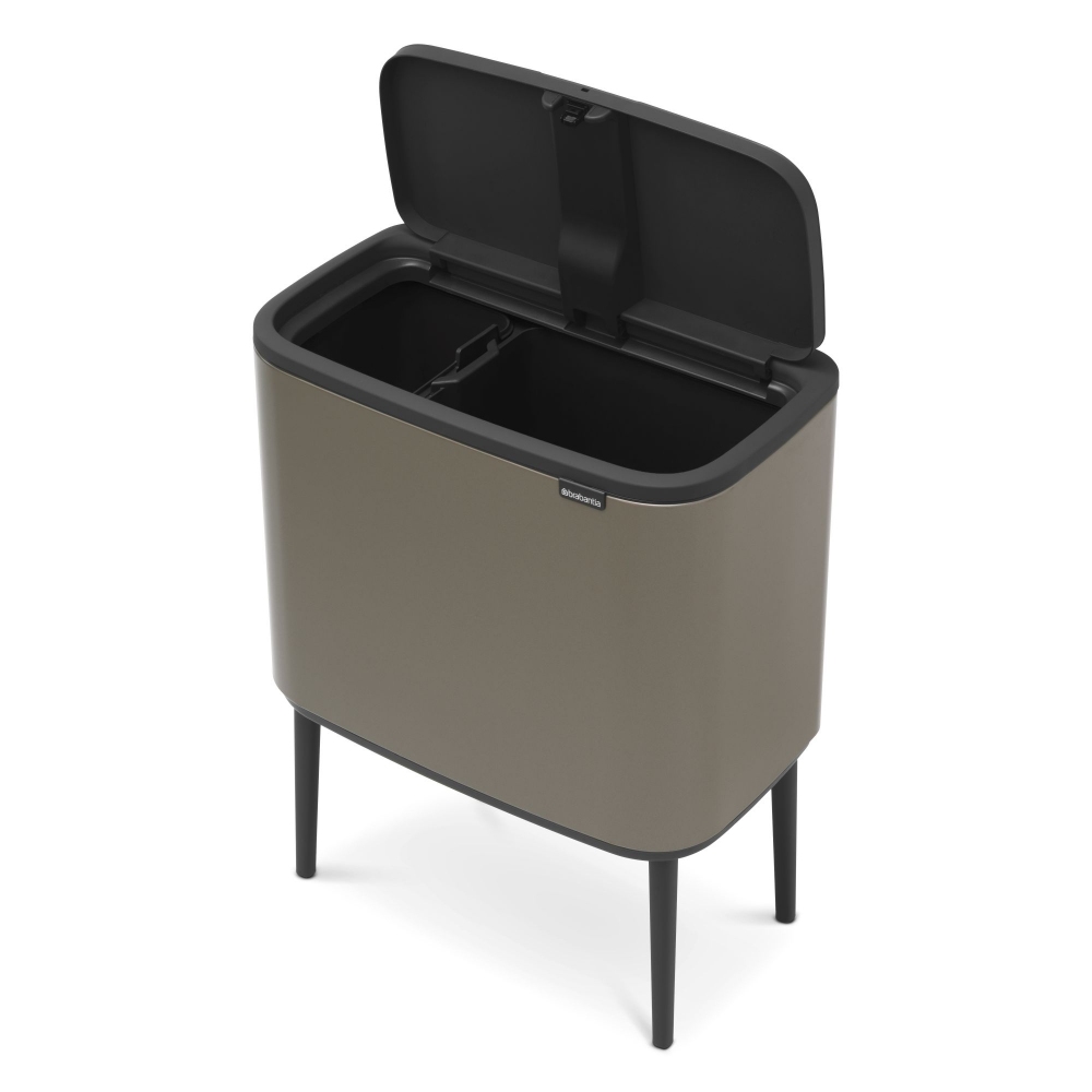 Brabantia Pattumiera Bo Touch Bin 11 + 23 Litri