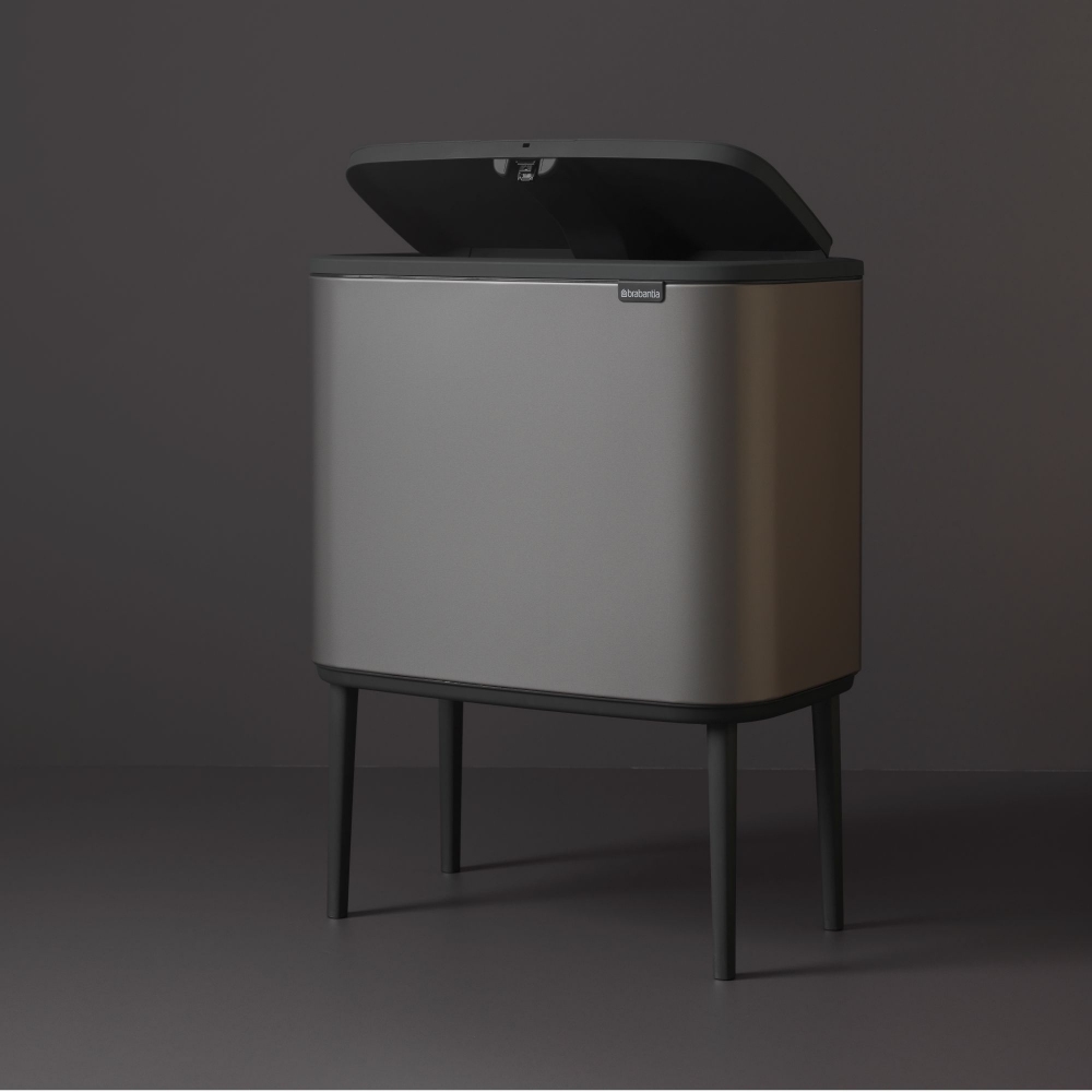 Brabantia Pattumiera Bo Touch Bin 11 + 23 Litri