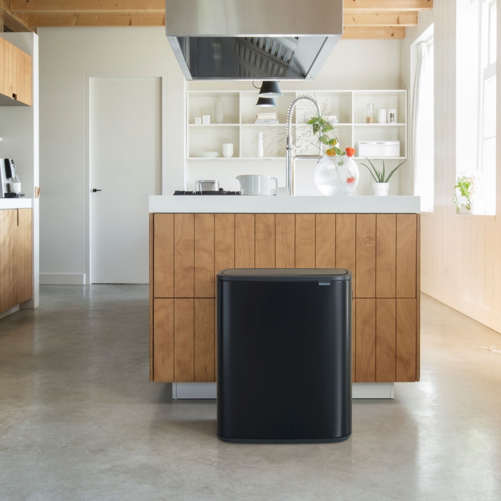 Brabantia Pattumiera Bo Touch Bin 2 x 30 litri