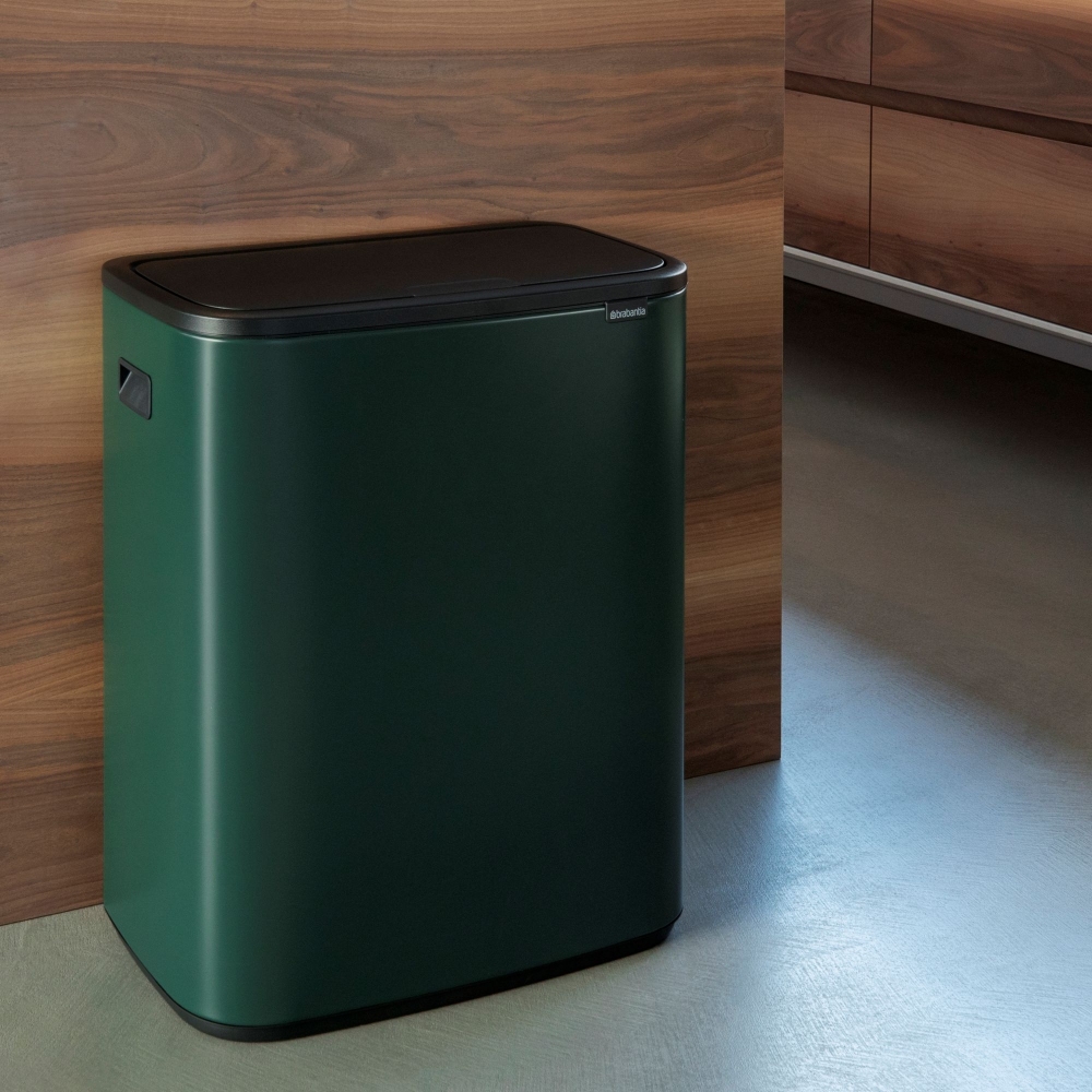 Brabantia Pattumiera Bo Touch Bin 2 x 30 litri