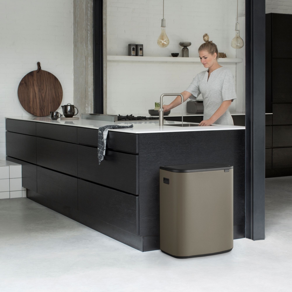 Brabantia Bo Touch Bin 2 x 30 liters