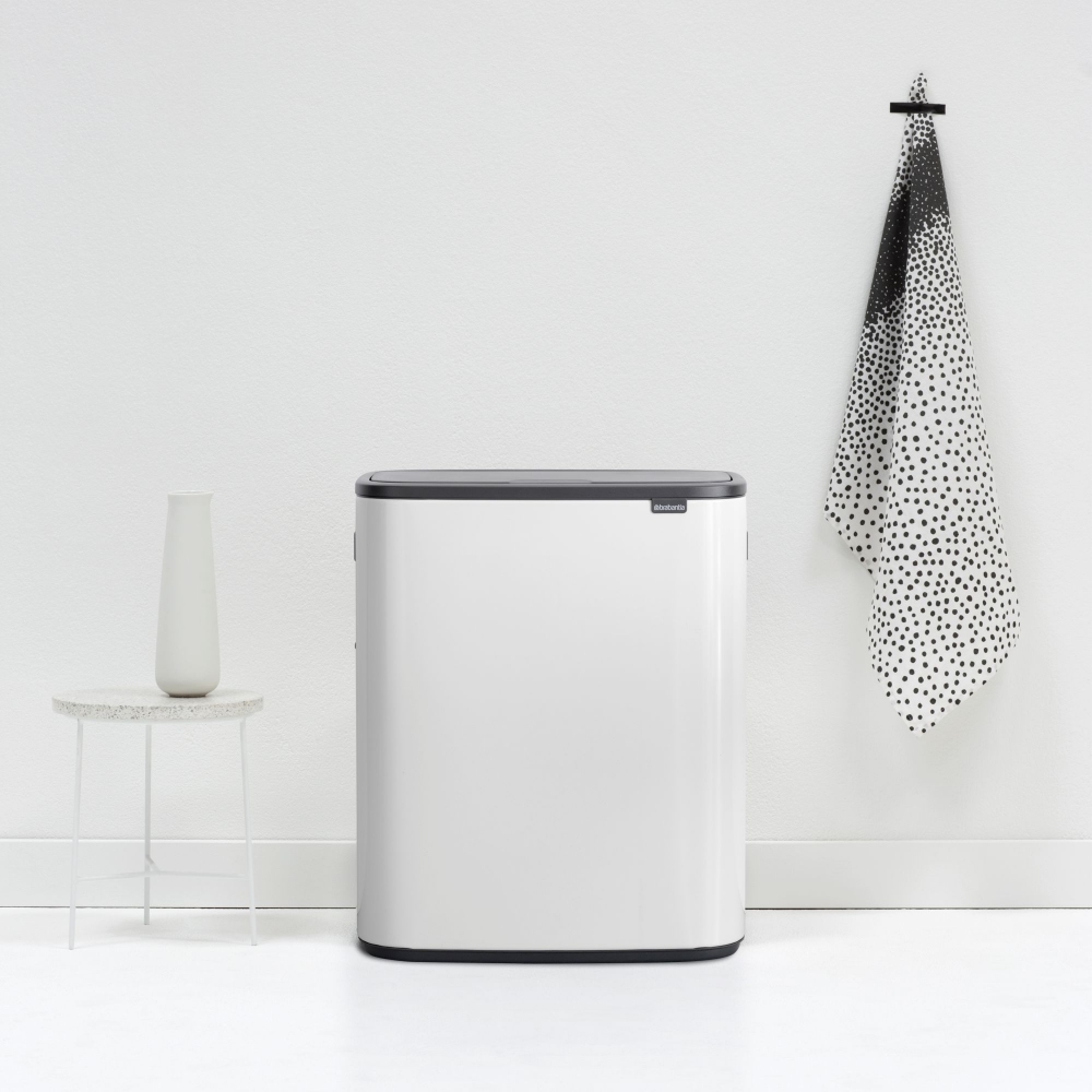 Brabantia Pattumiera Bo Touch Bin 2 x 30 litri