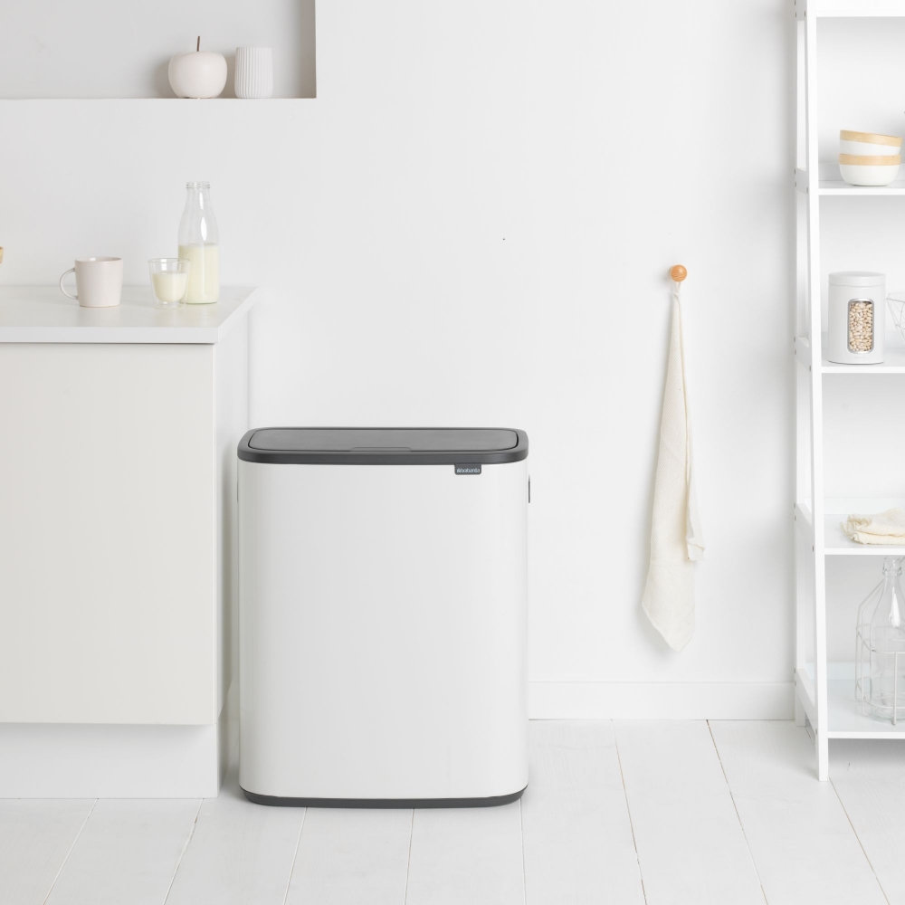 Brabantia Pattumiera Bo Touch Bin 2 x 30 litri