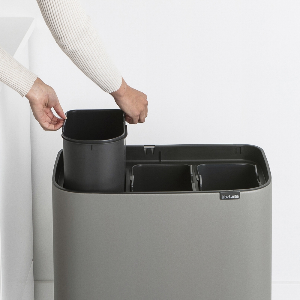 Brabantia Bo Touch Bin bin 3 x 11 litres
