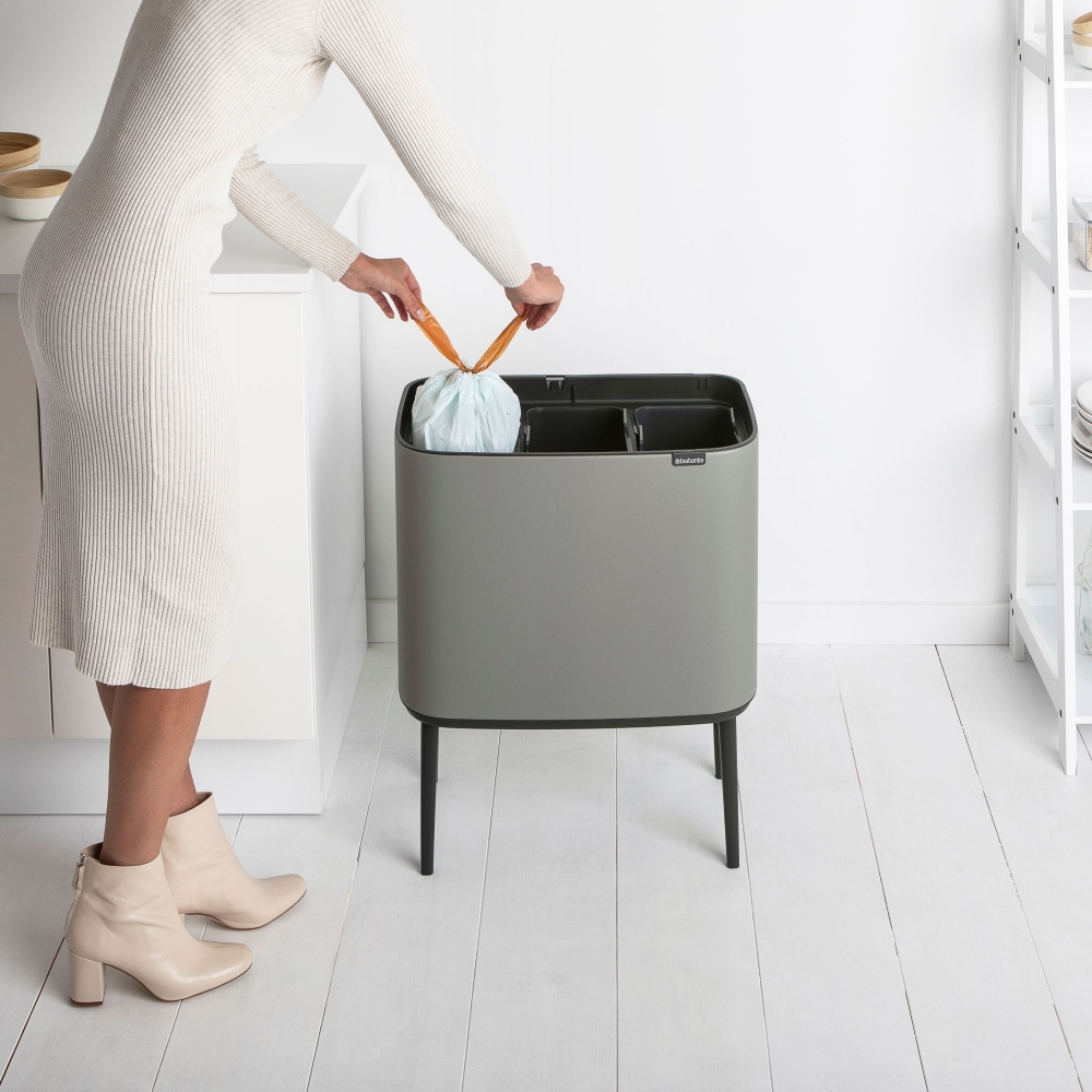 Brabantia Bo Touch Bin bin 3 x 11 litres