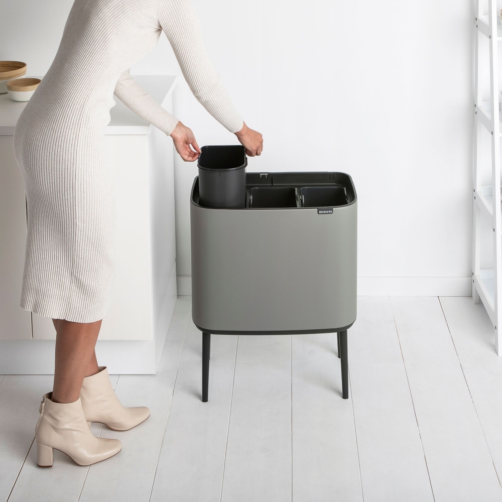 Brabantia Bo Touch Bin bin 3 x 11 litres