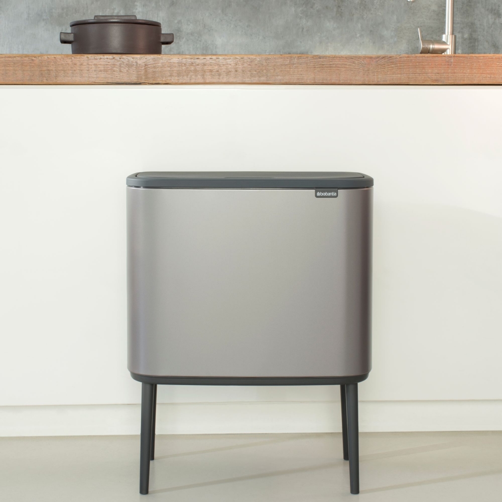 Brabantia Bo Touch Bin bin 3 x 11 litres