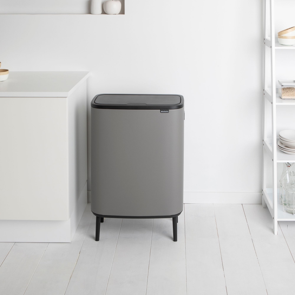 Brabantia Pattumiera Bo Touch Bin Hi 2 x 30 litri