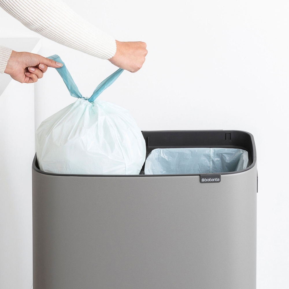 Brabantia Pattumiera Bo Touch Bin Hi 2 x 30 litri