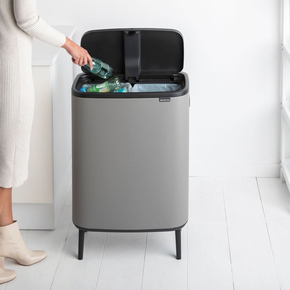 Brabantia Pattumiera Bo Touch Bin Hi 2 x 30 litri