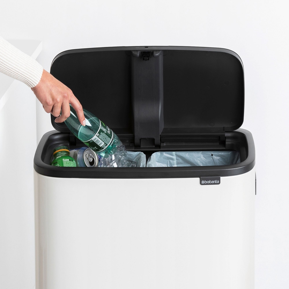 Brabantia Pattumiera Bo Touch Bin Hi 2 x 30 litri