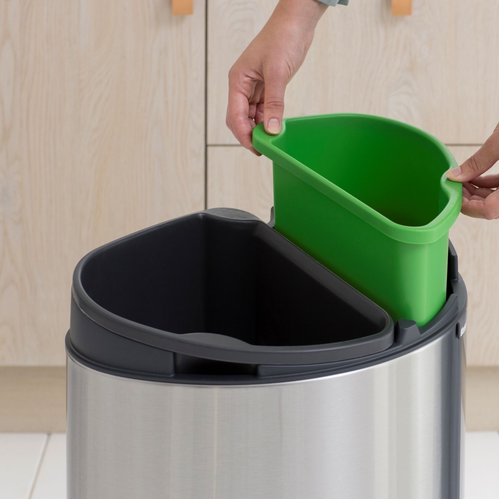 Brabantia Pattumiera Touch Bin New 23 + 10 litri
