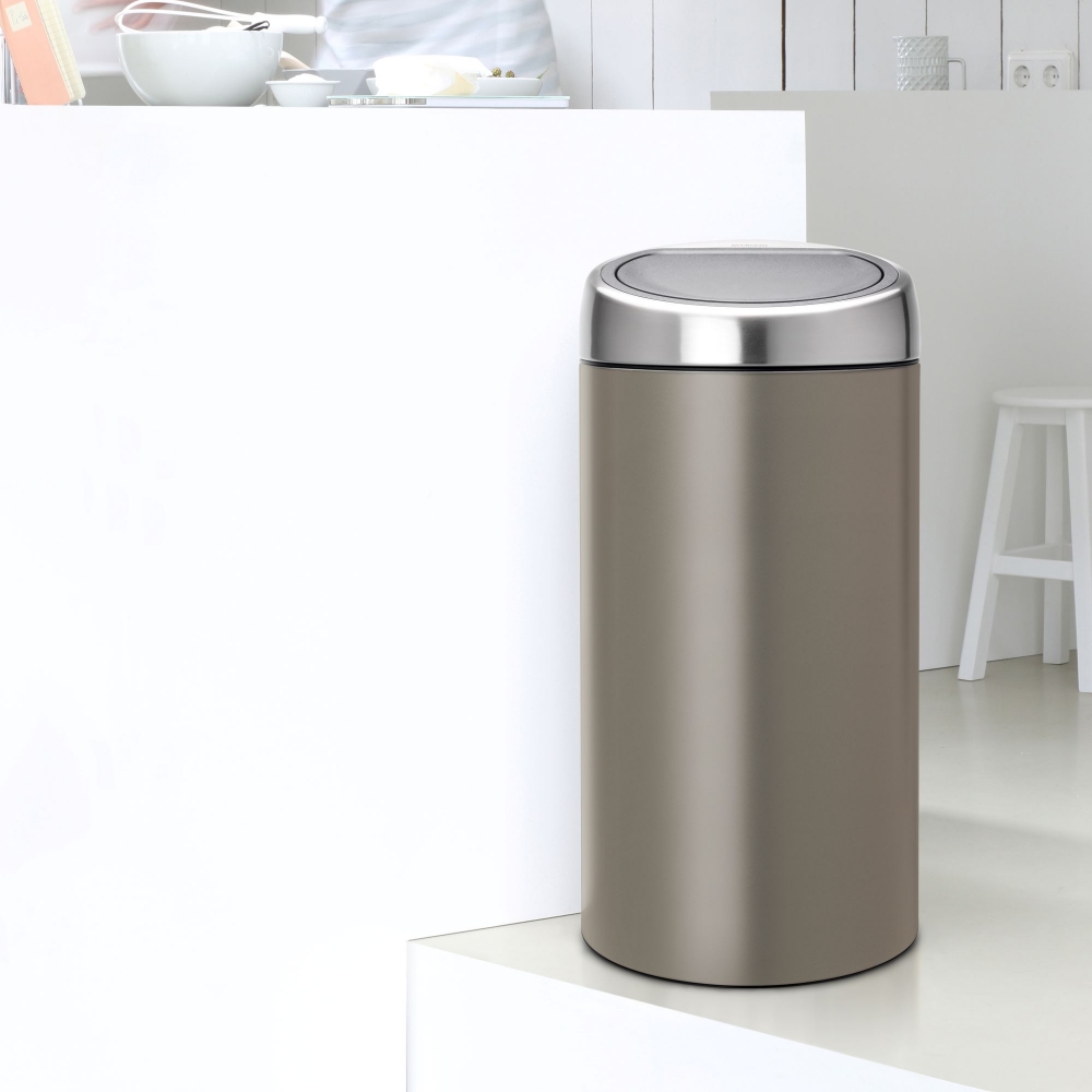 Brabantia Pattumiera Touch Bin Recycle 2 x 20 Litri